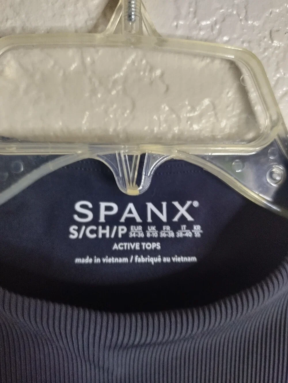 NWT SPANX CONTOUR RIB MOCK NECK Crop Top Sz S
